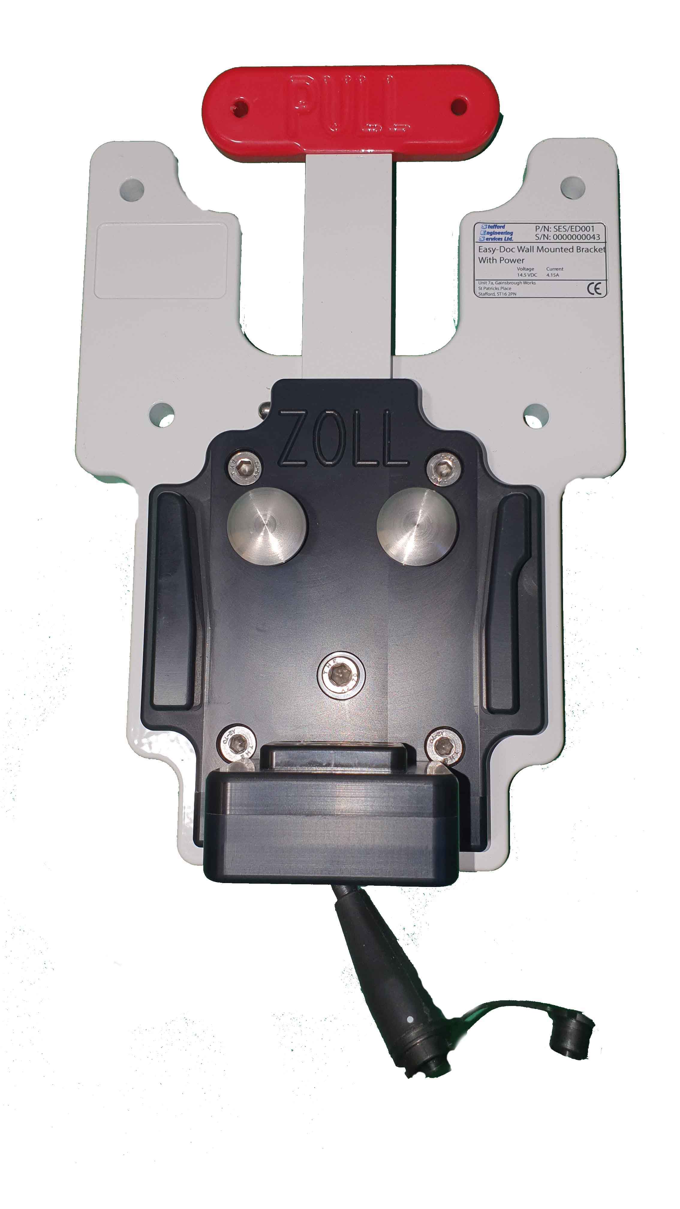 Defibrillator Mount | Zoll X Direct Wall Mount (Charging)